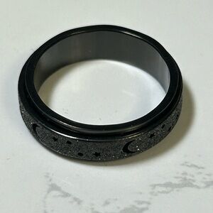 Black Celestial Fidget Ring